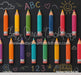 Rainbow Pencil Wall (MI)