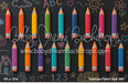 Rainbow Pencil Wall (MI)