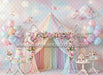 Rainbow Petal Party Tent (WM)