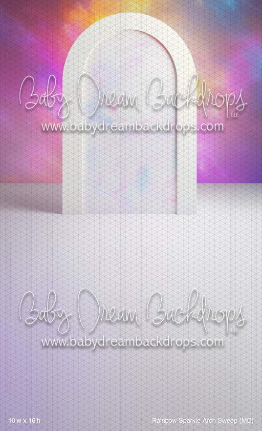 Rainbow Sparkle Arch Sweep (MD)