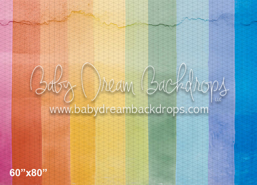 Rainbow Stripe Wall (WM)