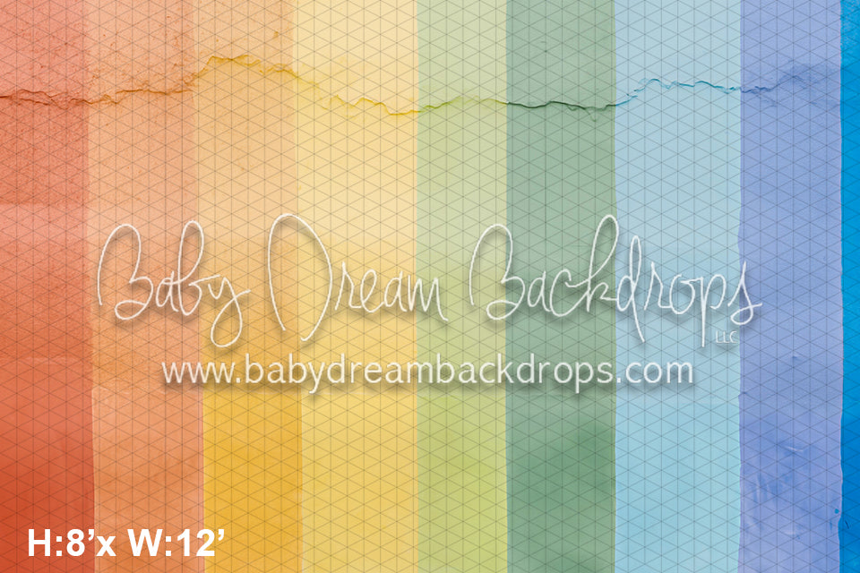 Rainbow Stripe Wall (WM)