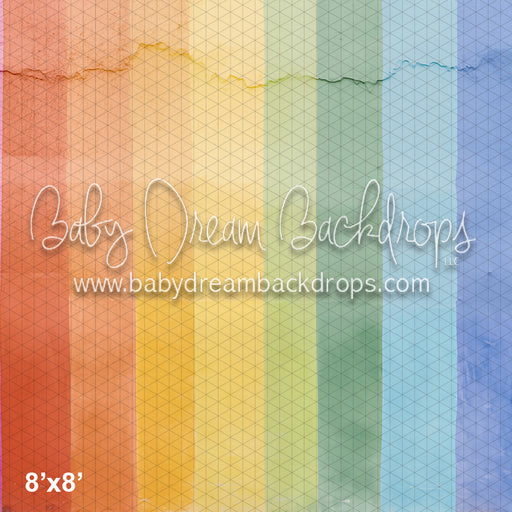 Rainbow Stripe Wall (WM)