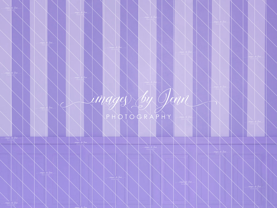 Raisin Stripe Half Wall (JG)