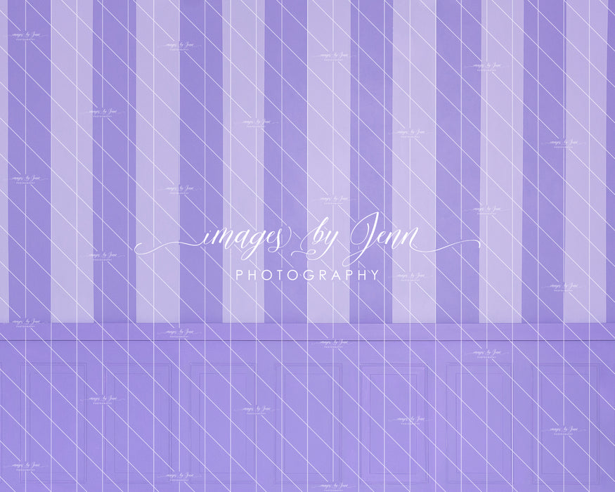 Raisin Stripe Half Wall (JG)