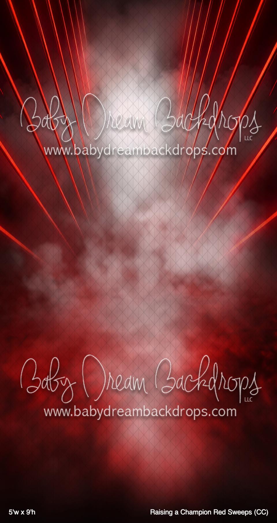 Raising a Champion Red Sweeps (CC) — Baby Dream Backdrops