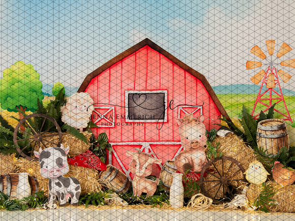 Red Barn Farmer Friends (JE)