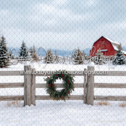 Red Barn Winter (MI)