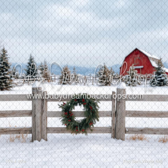 Red Barn Winter (MI)