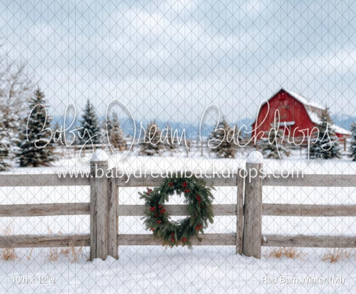 Red Barn Winter (MI)