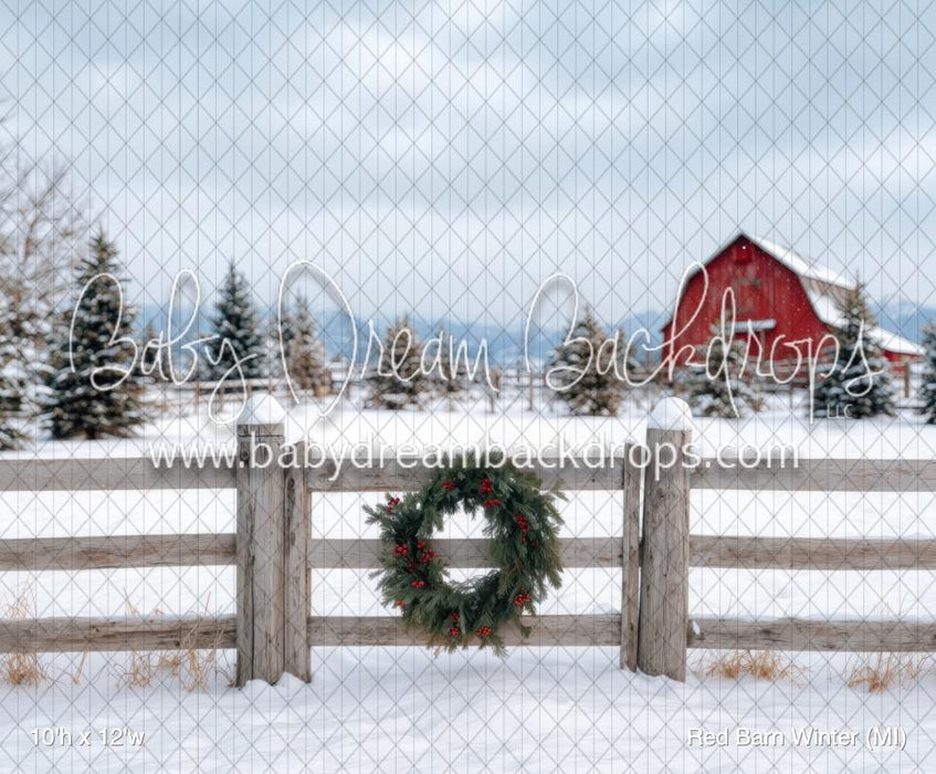 Red Barn Winter (MI)