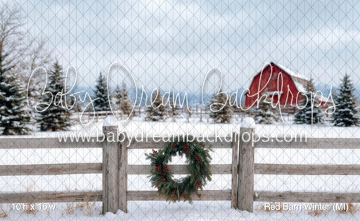Red Barn Winter (MI)