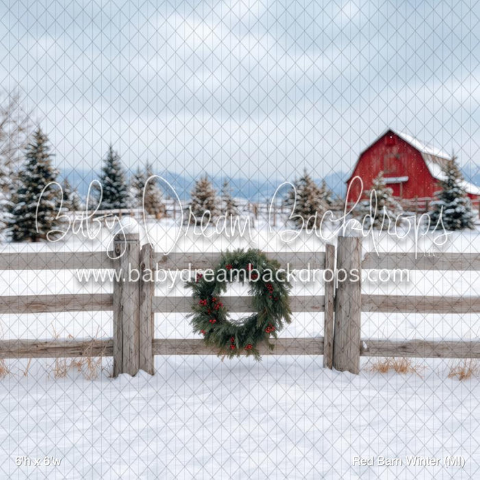 Red Barn Winter (MI)