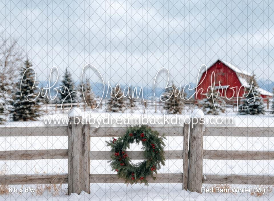Red Barn Winter (MI)