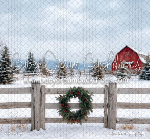 Red Barn Winter (MI)