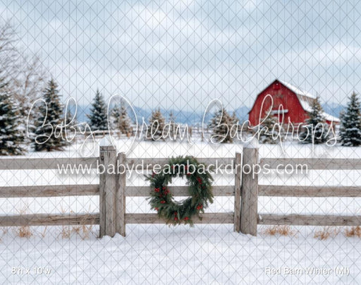Red Barn Winter (MI)