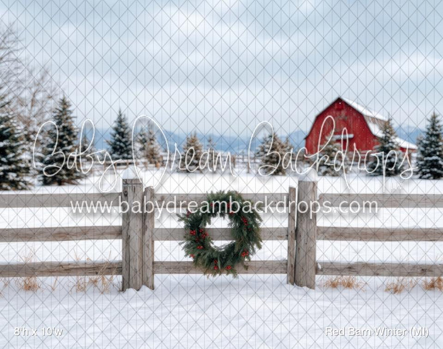 Red Barn Winter (MI)