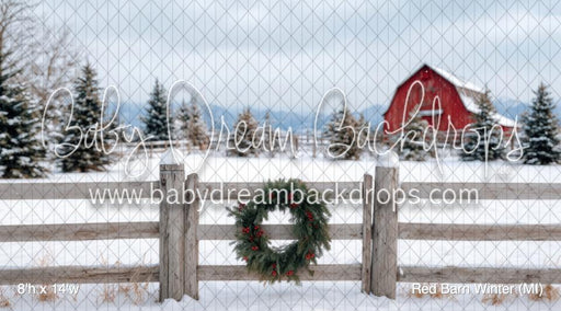 Red Barn Winter (MI)