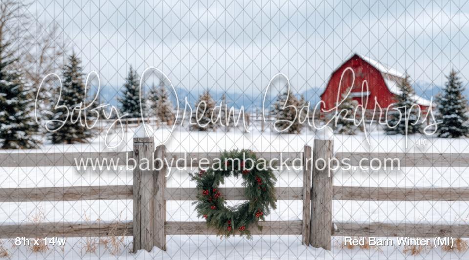 Red Barn Winter (MI)