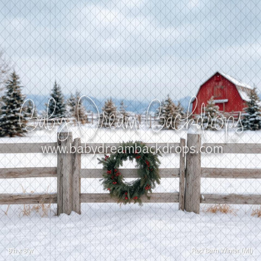 Red Barn Winter (MI)
