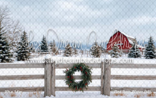 Red Barn Winter (MI)