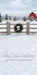 Red Barn Winter Sweep (MI)