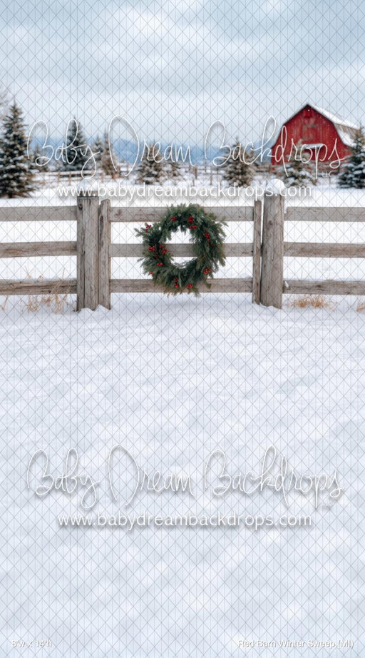 Red Barn Winter Sweep (MI)