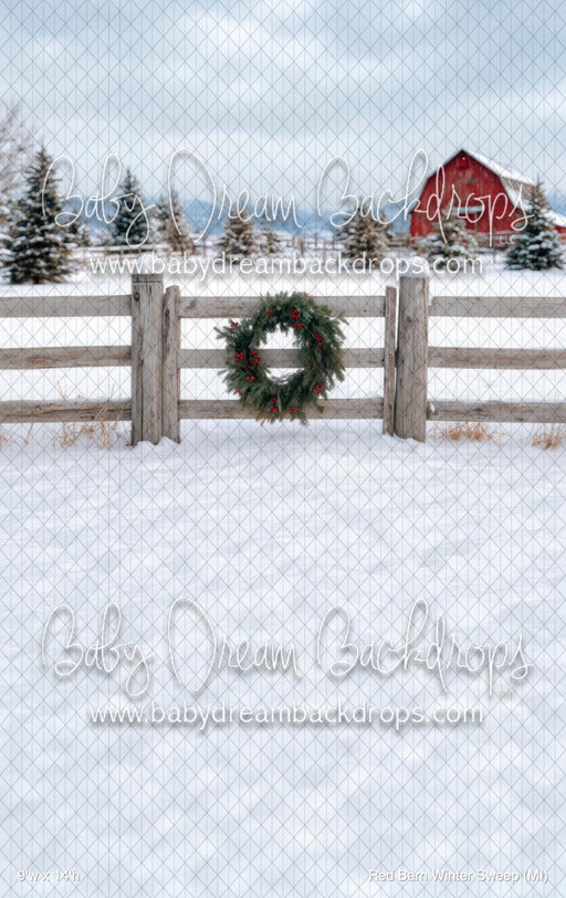 Red Barn Winter Sweep (MI)