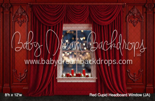 Red Cupid Headboard Window (JA)