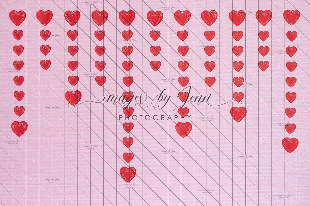 Red Dropping Hearts (JG)