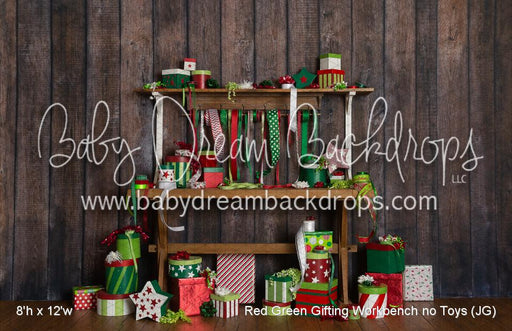 Red Green Gifting Workbench no Toys (JG)