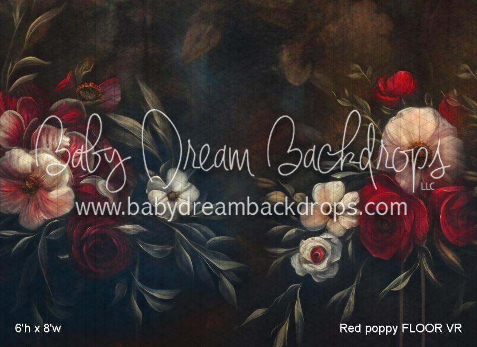 Red Poppy Fabric Floor (VR)
