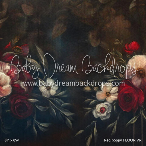 Red Poppy Fabric Floor (VR)