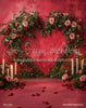 Red Rose Heart Arch (WM)