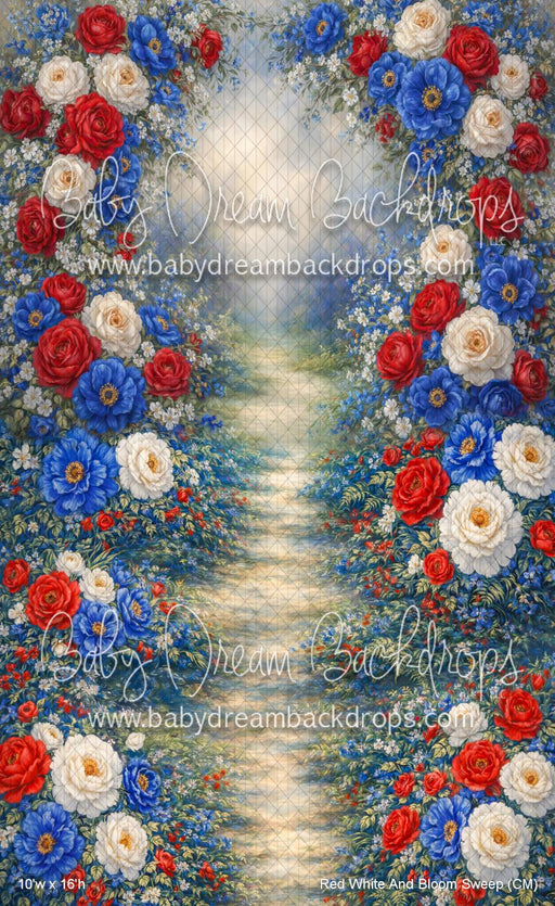 Red White And Bloom Sweep (CM)