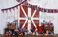 Red, White and Blue Barn (JG)