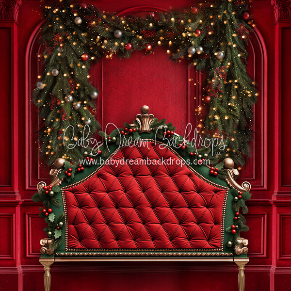 X Drop Red at Midnight Queen Headboard (JA)