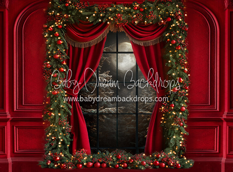 Red at Midnight Window (JA)