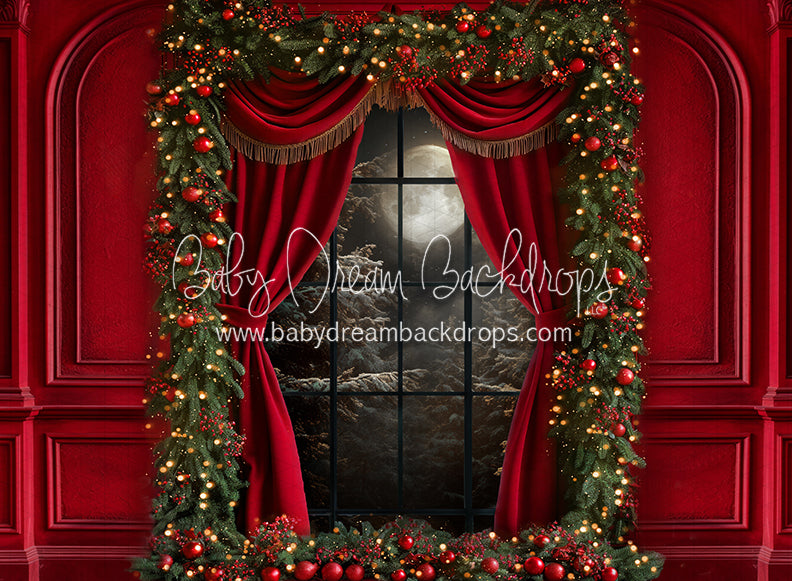 Red at Midnight Window (JA)