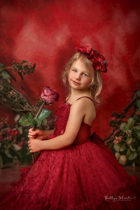 Red Rose Heart Arch (WM)