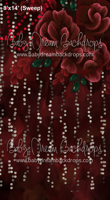 Sweeps Red Floral Garland (BD)