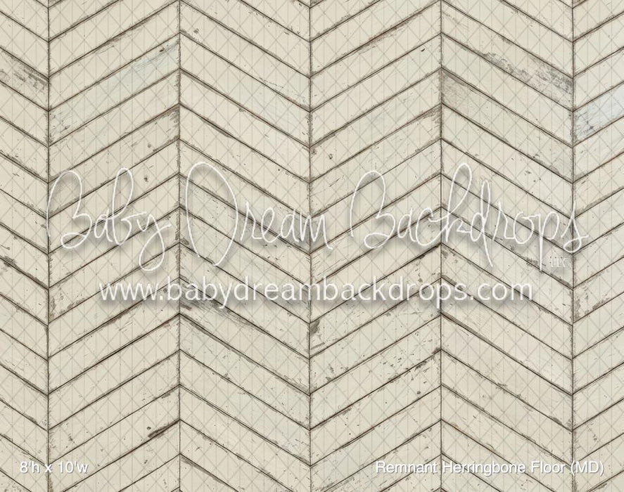 Remnant Herringbone Fabric Floor (MD)