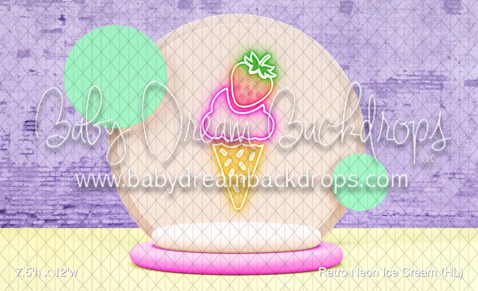 Retro Neon Ice Cream (HL)