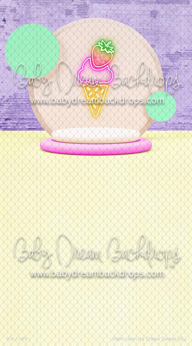 Retro Neon Ice Cream Sweep (HL)