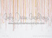 Ribbon Curtain Pink Gold (JG)