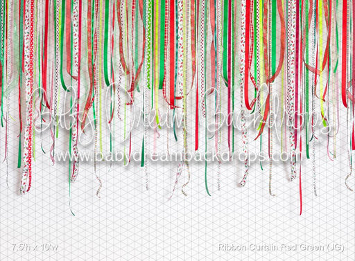 Ribbon Curtain Red Green (JG)
