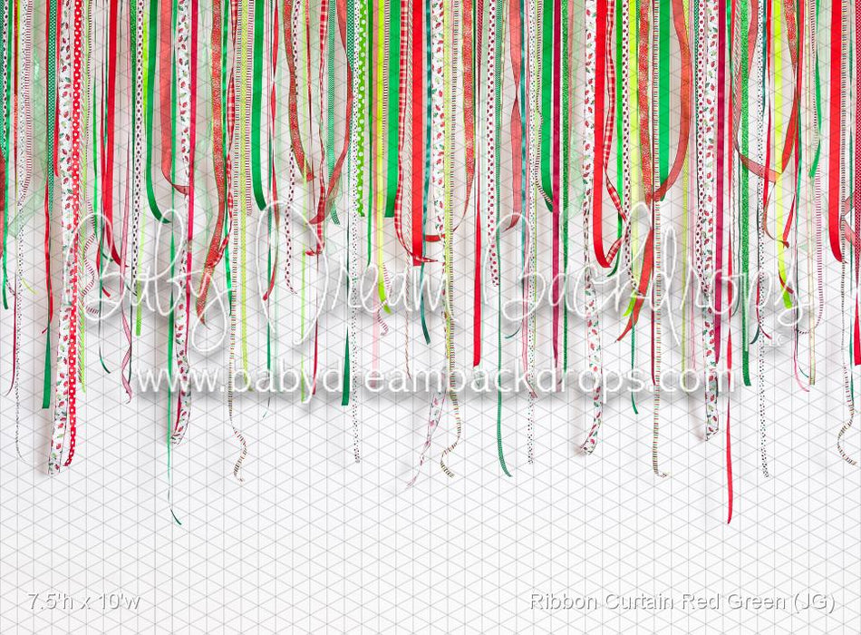 Ribbon Curtain Red Green (JG)