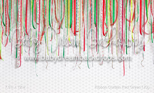 Ribbon Curtain Red Green (JG)