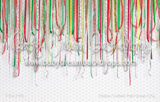 Ribbon Curtain Red Green (JG)