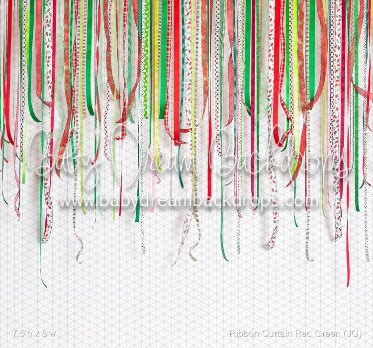 Ribbon Curtain Red Green (JG)
